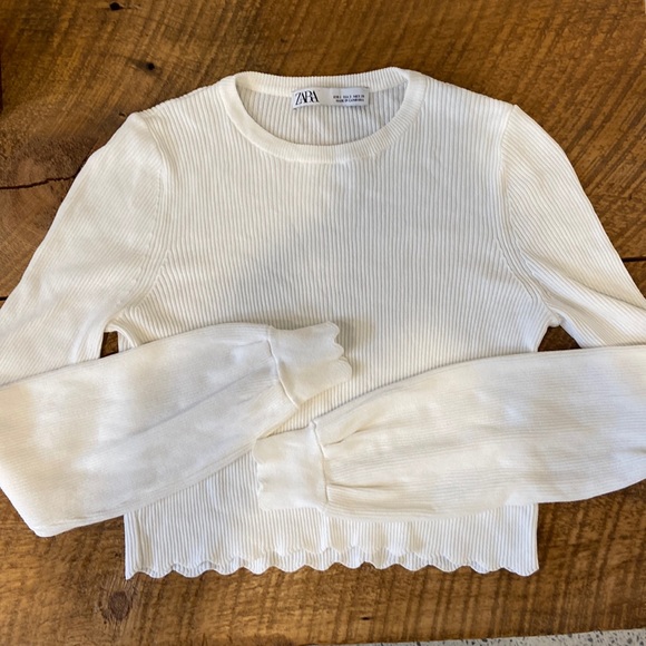 ZARA Crop Sweater size small - Picture 3 of 8